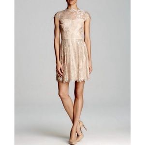 Cynthia Steffe Beige Lace Dress